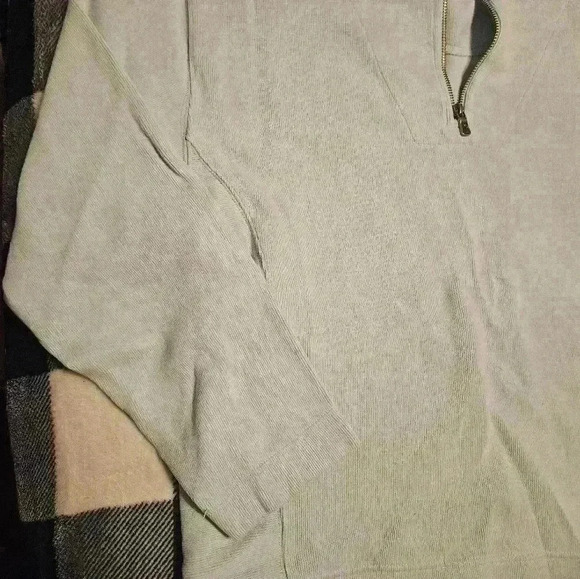 Tommy Bahama Womens Light Blue Pullover Collared Sweater Size Large - Picture 2 of 12